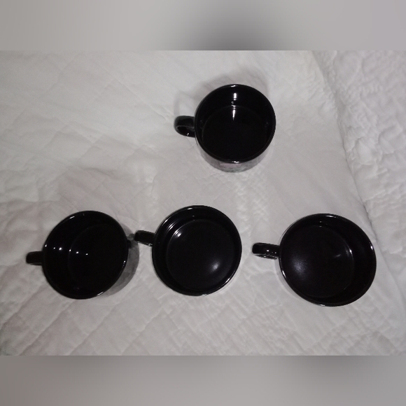 Tequila Rose Soup Mugs Coffee Cups Set Of 4 - Picture 2 of 10